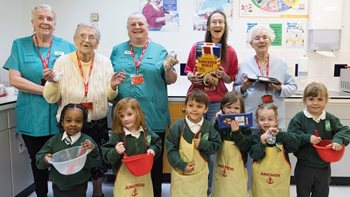 Bury St Edmunds care home residents team up with local youngsters to bring back favourite recipes  