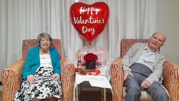 ‘Don’t get married too young’ – Banbury care home couple married 69 years give advice this Valentine’s Day