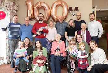 “Keeping busy” – the secret to a long life according to 100-year-old Chelmsford care home resident