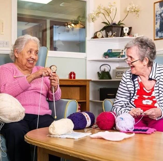 Knit and Natter - free event at Cuttlebrook Hall