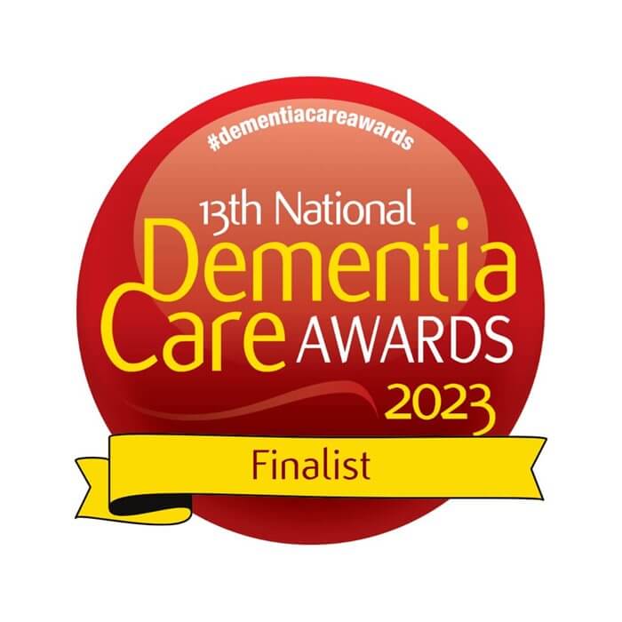 National Dementia Care Awards 2023 Finalist - Best Activity Provider/Lifestyle Lead 
