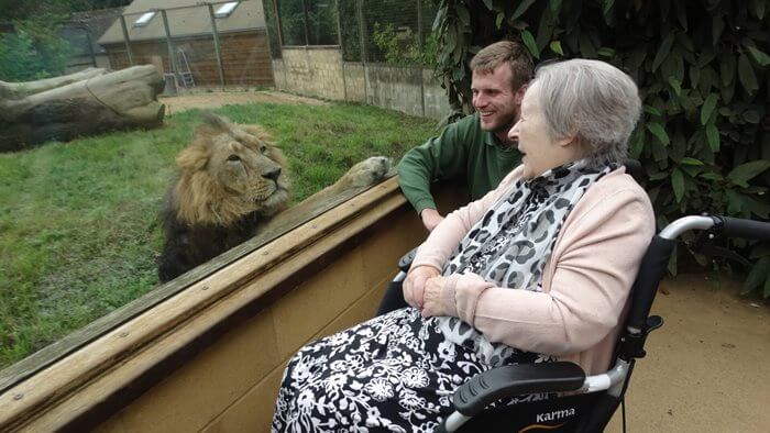 Animal-loving Megan got to visit her local zoo and rekindle her childhood memories.