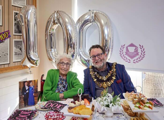Winchcombe Place - winchcombe 100th birthday 