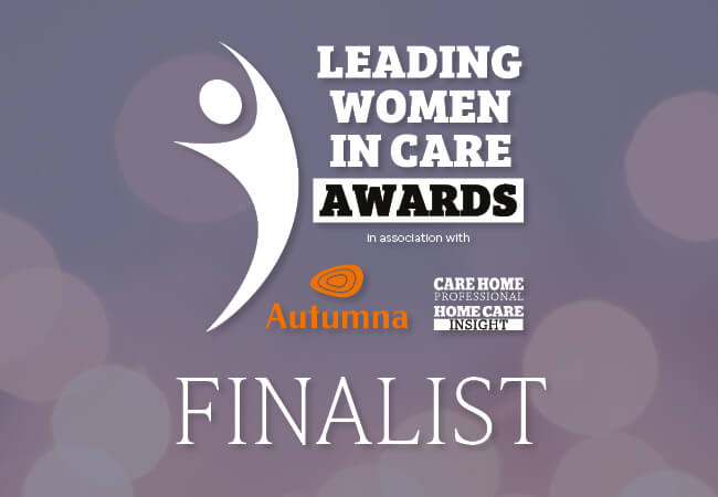 Leading Women in Care Awards 2024 finalist - Leader of the Future in Care Homes
