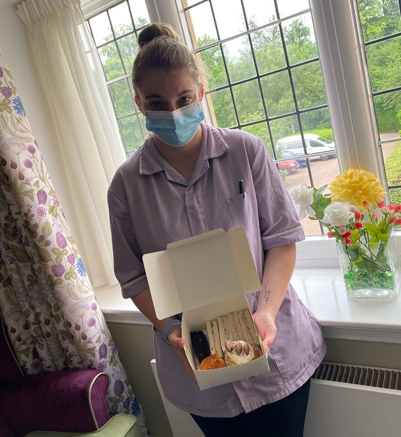 Special delivertea Leatherhead care home treats the local community