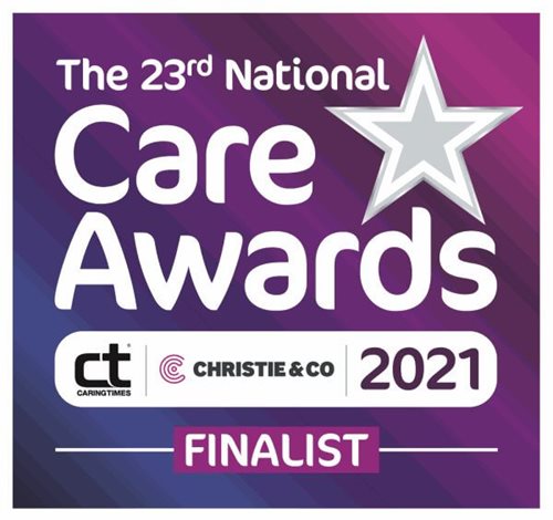 National Care Awards finalist 2021 - Care Newcomer 