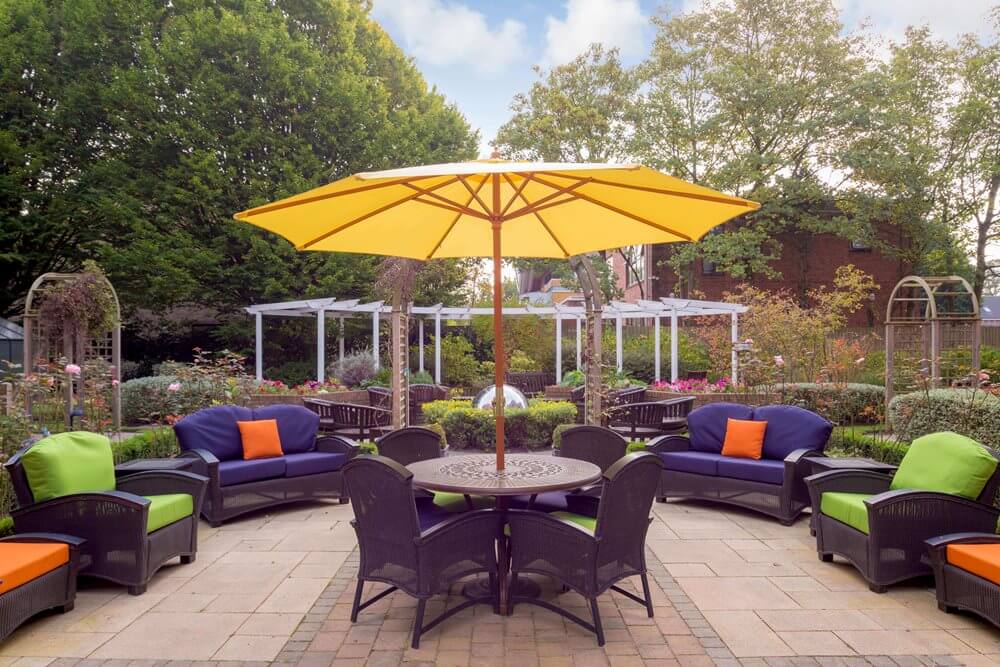 Care Assistant Bank - Halecroft patio
