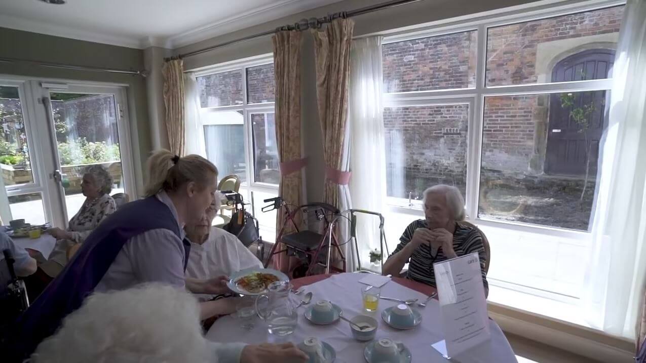 Dining with dignity at Abney Court