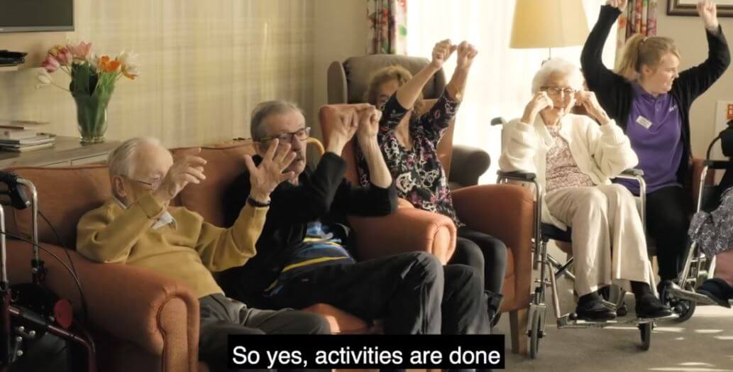 Activities are enjoyed by everyone at Chandler Court