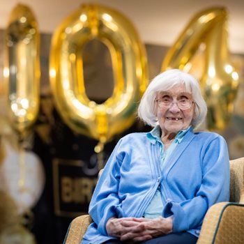 Wilmslow centenarian resident shares surprising secret to longevity  