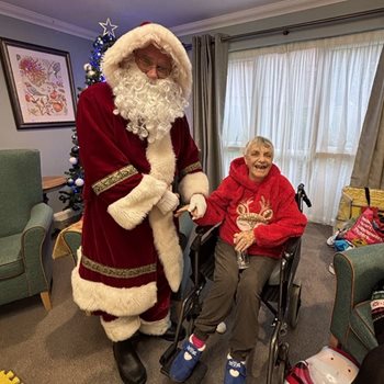 Local children join Waterlooville care home for a journey into Christmas past