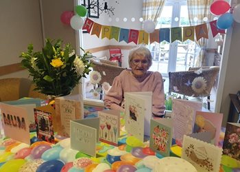 “Be happy always” – the secret to a long life according to 101-year-old Woolmer Green care home resident