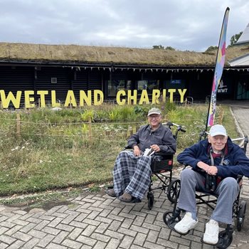 Cheadle care home resident reconnects with family history at local wetlands