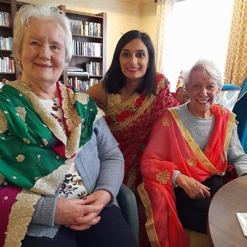 Wolverhampton care home residents celebrate Vaisakhi