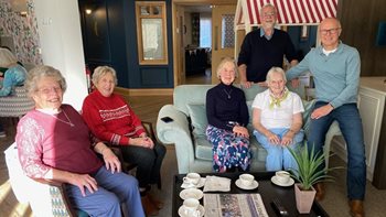 Care home resident celebrates 65 years with the WI