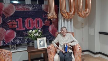 “The luck of the draw” – Banbury resident reveals secret to long life on 100th birthday