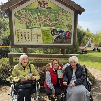 Magna care home supports local monkey sanctuary with chimp-ressive donation drive