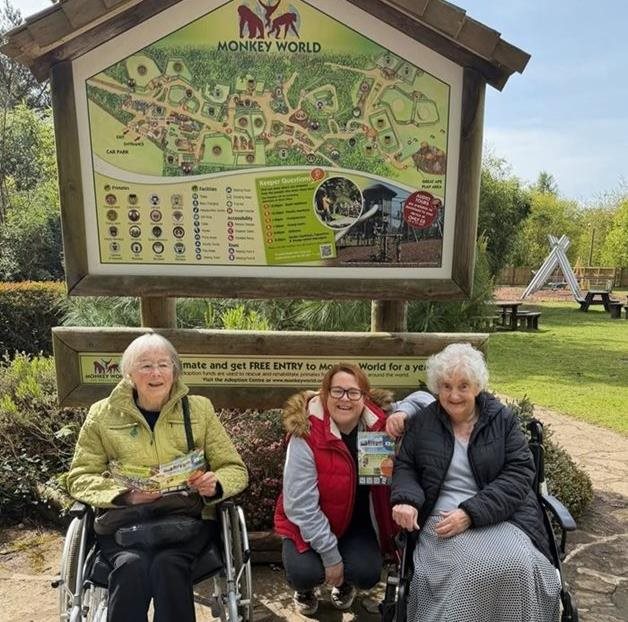 Magna care home supports local monkey sanctuary with chimp-ressive donation drive
