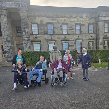 Edinburgh care home residents' wish to visit museum fulfilled
