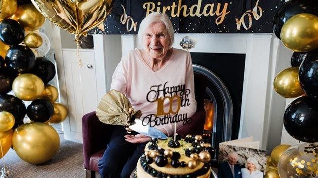 ‘No smoking!’ says Newmarket centenarian on milestone birthday