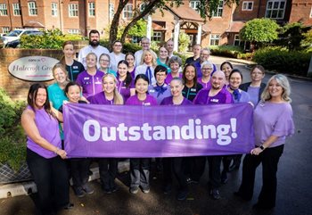Outstanding! National care inspectors give Hale care home the ultimate seal of approval