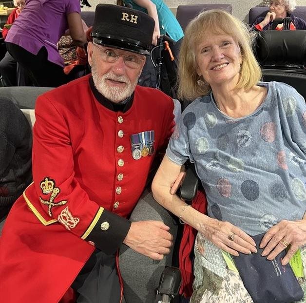 Woking care home resident’s wish comes ‘marching true’