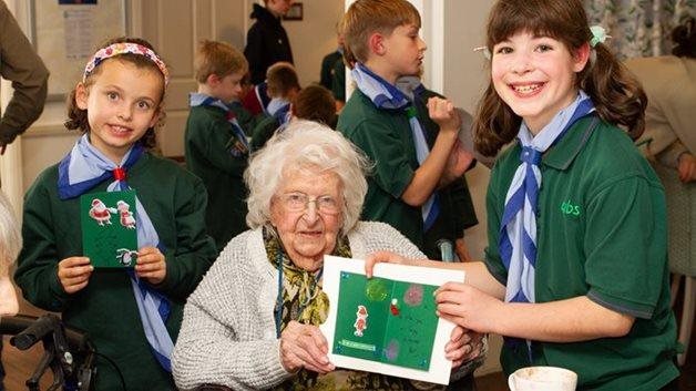 Community joins Stockport care homes for a journey into Christmas past