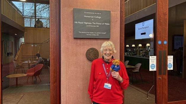 Stansted care home resident takes centre stage with emotional return to college