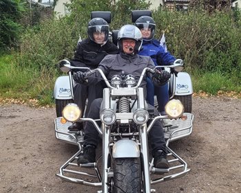 Bury St Edmunds care home resident’s motorbike wish is a triumph