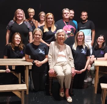 Maidstone care home resident enjoys VIP trip behind the scenes of local theatre 