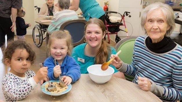 Witney care home residents team up with local nursery to bring back favourite recipes  