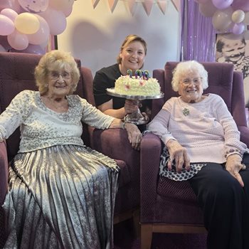 Norwich care home resident marks 100th birthday with joyful family celebration