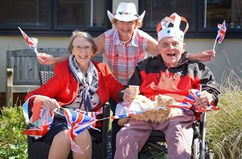 The royal treatment – Cringleford care home residents celebrate the Platinum Jubilee in style