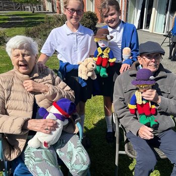 Young and young-at-heart unite for teddy bears’ picnic