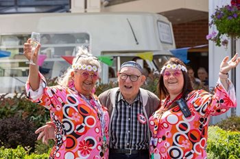 A sweet treat! Cardiff care home residents party at summer festival