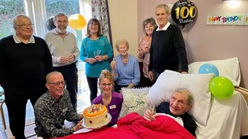 A pint of Guinness and a hot cup of tea – the secret to a long life according to ‘legendary’ 100-year-old Hailsham care home resident