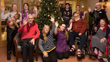 Woolmer Green care home enjoys festive fun in aid of a good cause