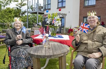 The royal treatment – Edinburgh care home residents celebrate the Platinum Jubilee in style