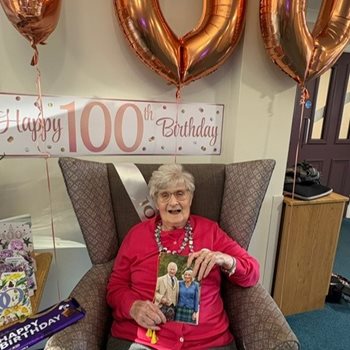 Edinburgh care home resident marks 100th birthday with royal yacht trip and reveals secret to long life