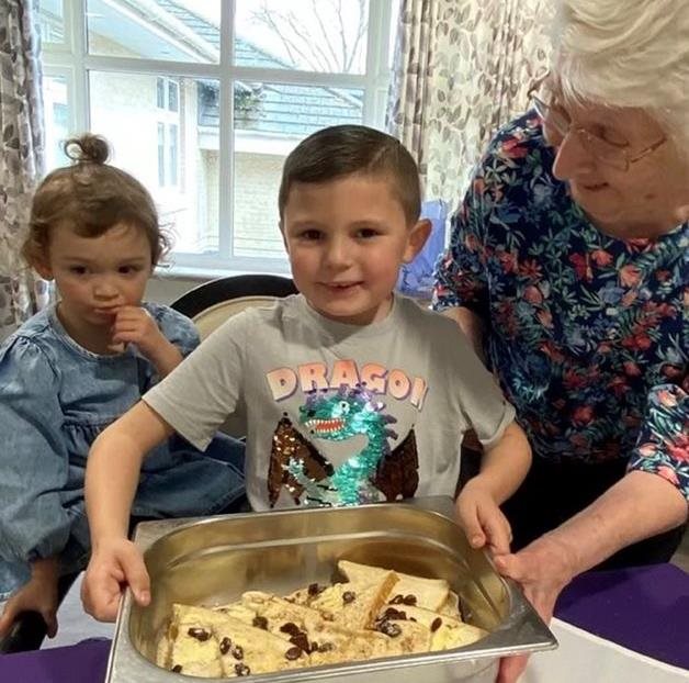 Salisbury care home residents team up with local children to bring back favourite recipes  