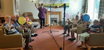 Game, set, match! Kidderminster care home residents take unusual approach to getting fit