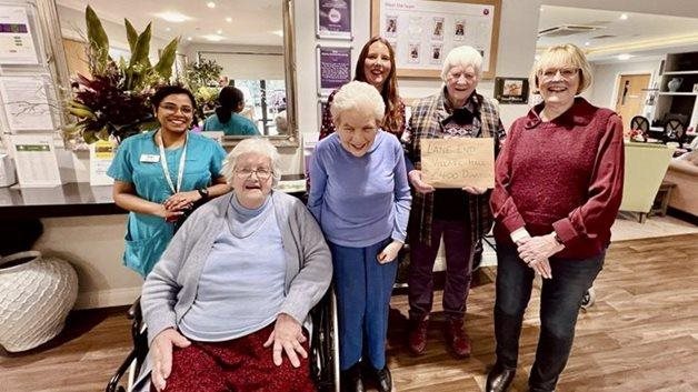 High Wycombe care home raises £800 for village hall