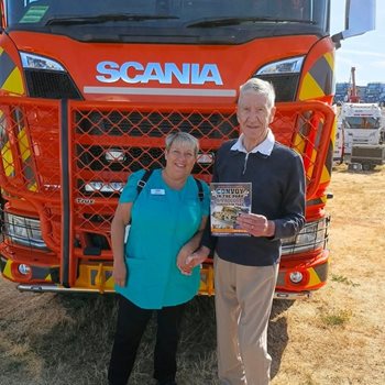 Former lorry driver fulfils wish