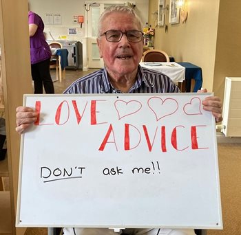 Love, dance and a good sense of humour – Cheltenham care home residents share relationship advice for Valentine’s Day