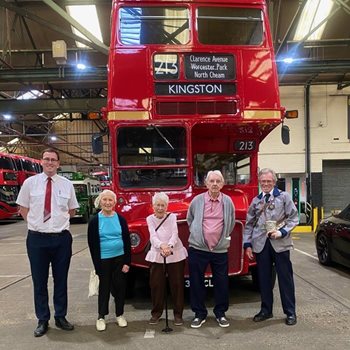 92-year-old Sutton care home resident is riding high