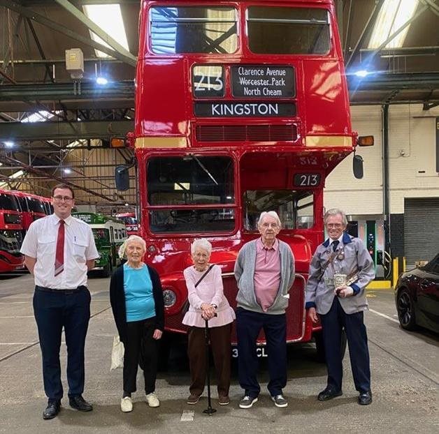 92-year-old Sutton care home resident is riding high