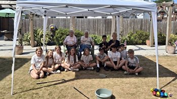 Beverley care home joins forces with pupils for sports day