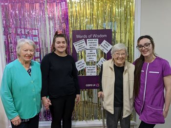 Edinburgh care home residents share pearls of wisdom with school children