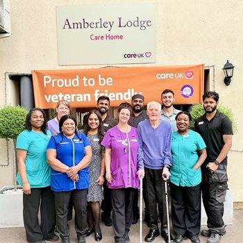 Purley care home marches ahead with veteran-friendly status