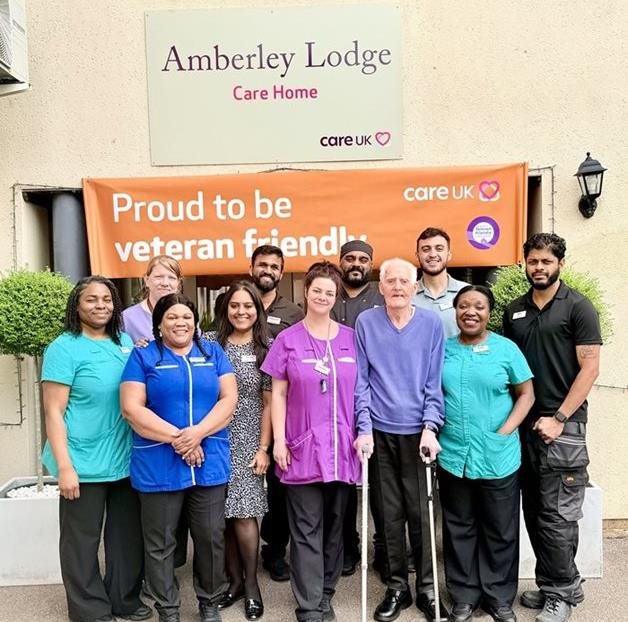 Purley care home marches ahead with veteran-friendly status
